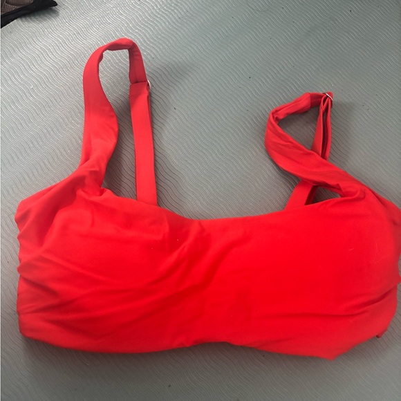 athleta Vibrant orange  Bikini Top size 32 D/DD - Picture 5 of 6